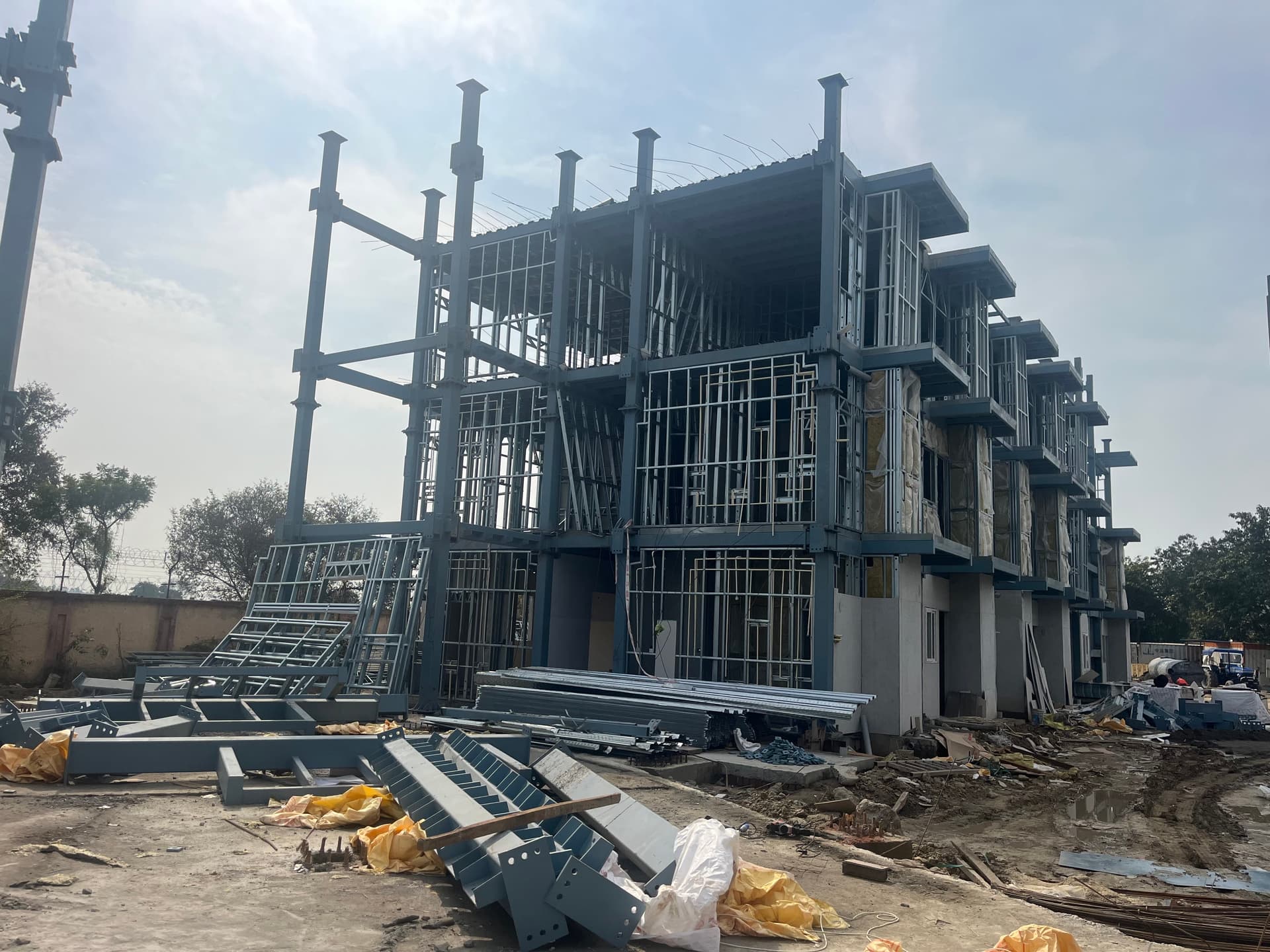 Steel building for IOCL Panipat Haryana