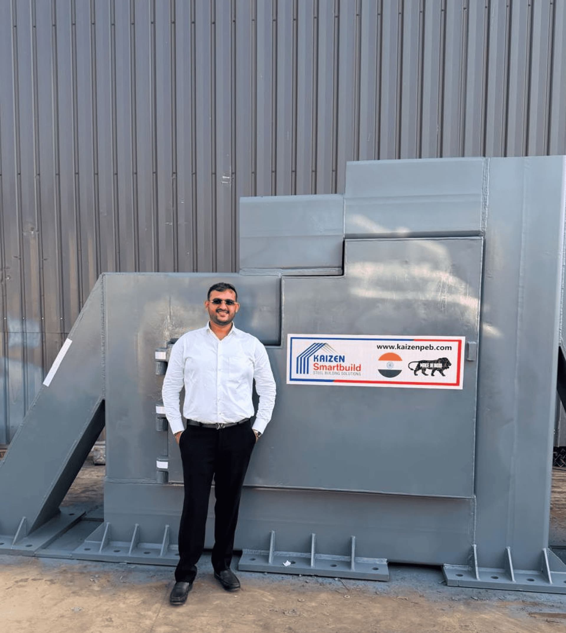 Front view of Kaizen Smartbuild factory