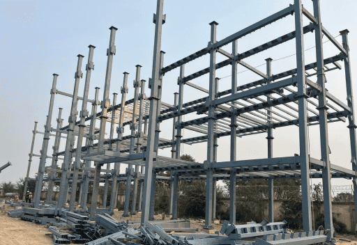 Hollow Section Fabrication  - Kaizen Smartbuild Industrial Construction Solution