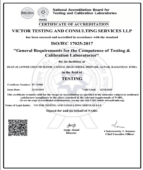 Certificate of Accreditation