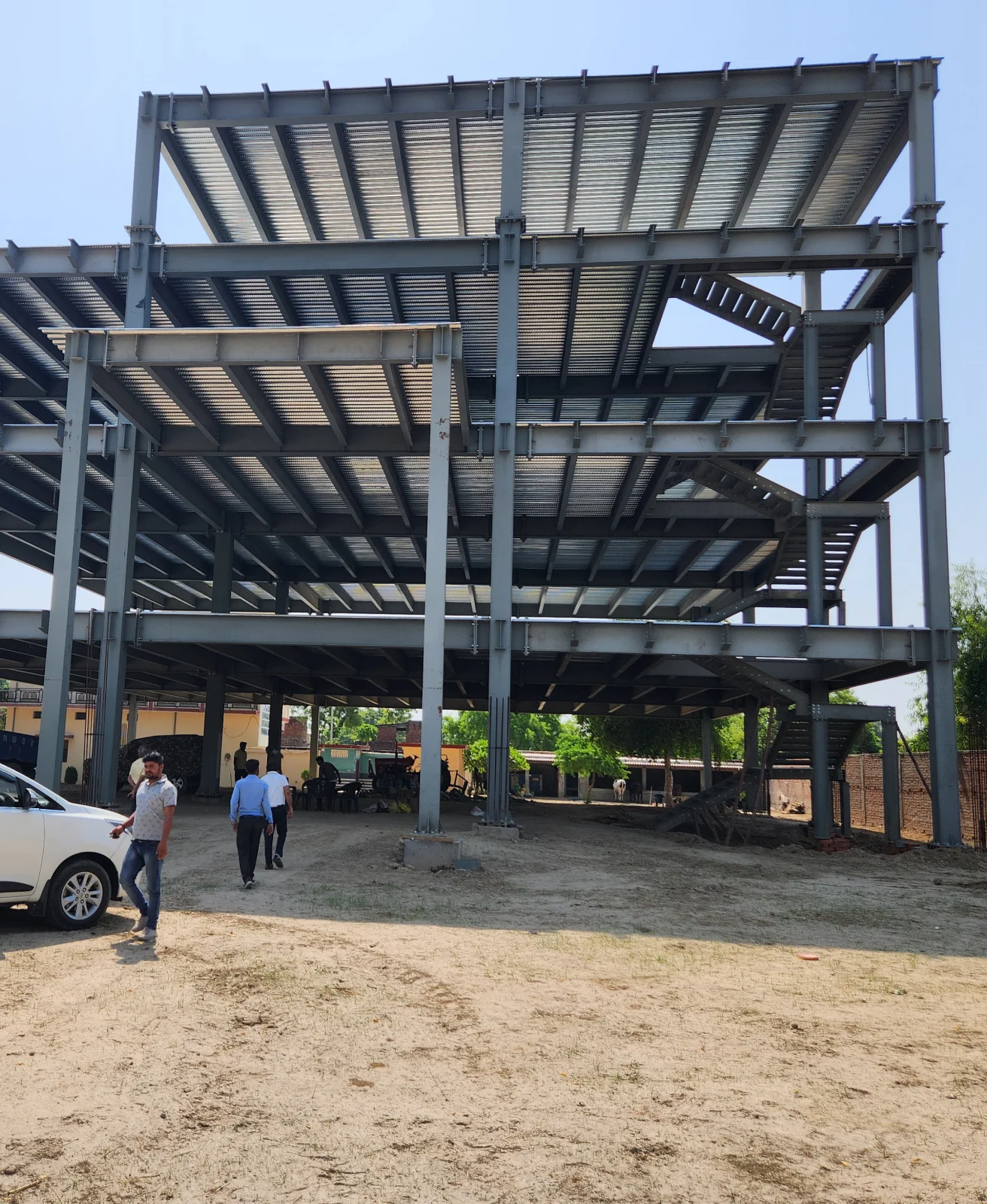 Warehouse infrastructure PEB layout